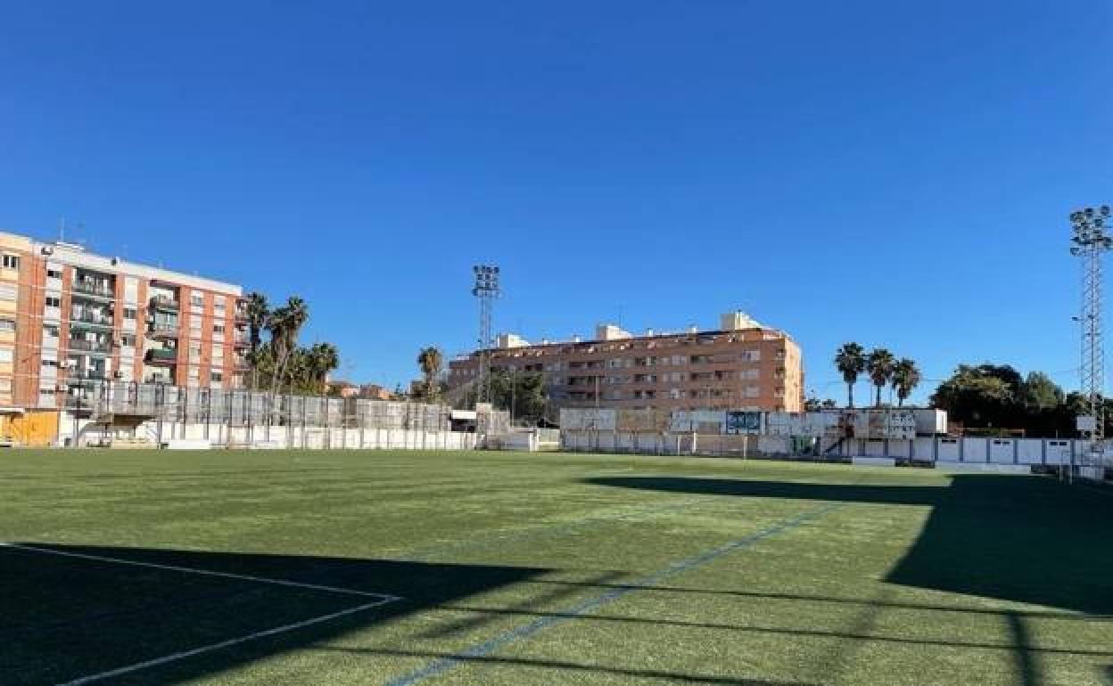 El terreo de juego de Los Silos. 