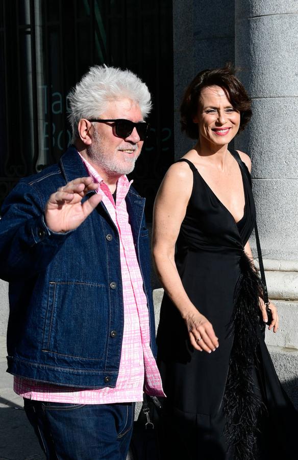 Pedro Almodóvar y Aitana Sánchez Gijón