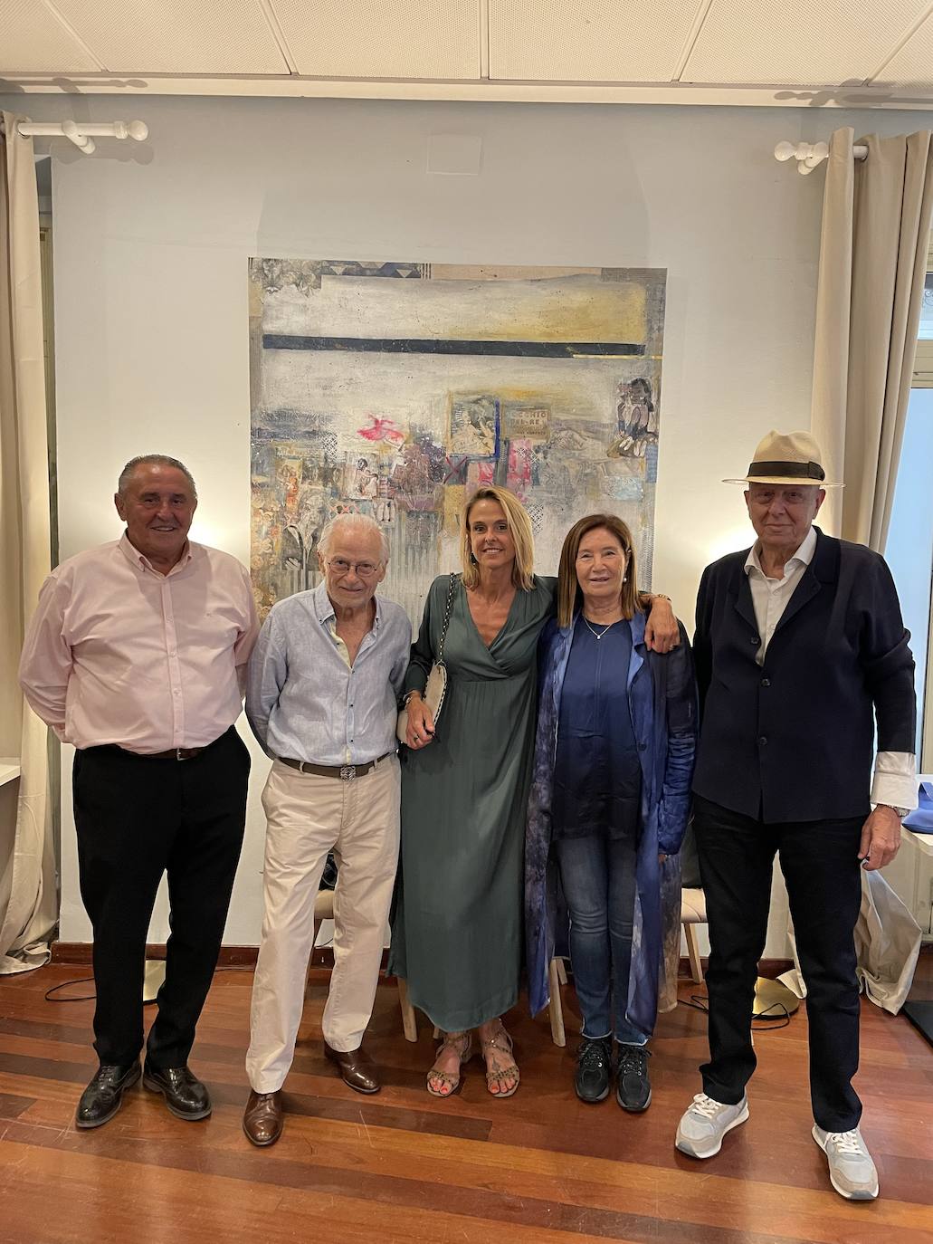 Olegario Maset, Vicente Colom, Marta Gómez-Lechón, Ana Mira y Fernando Gómez-Lechón.