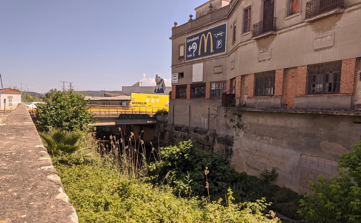 Barranco de la Casella en Alzira. 