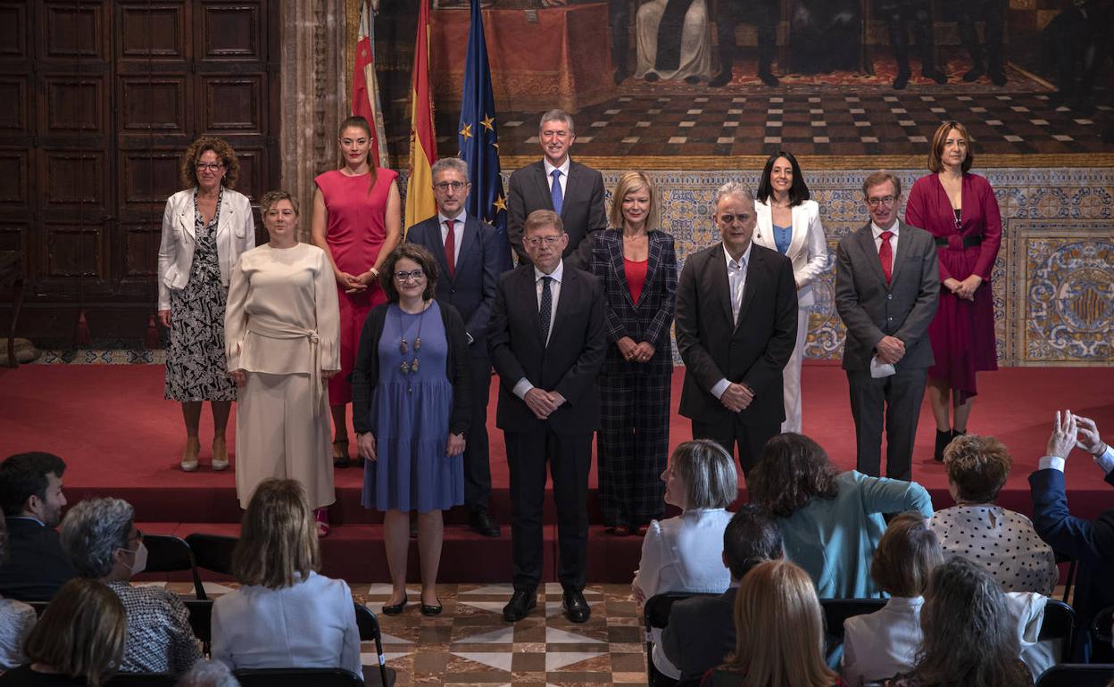 Nuevo Consell tras la remodelación del pasado mayo