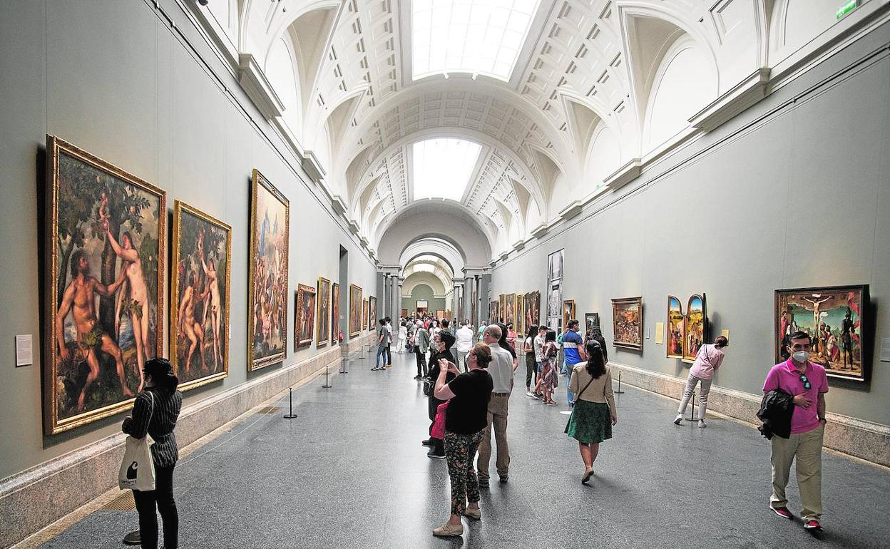 Sala del Museo del Prado en una imagen de archivo. 