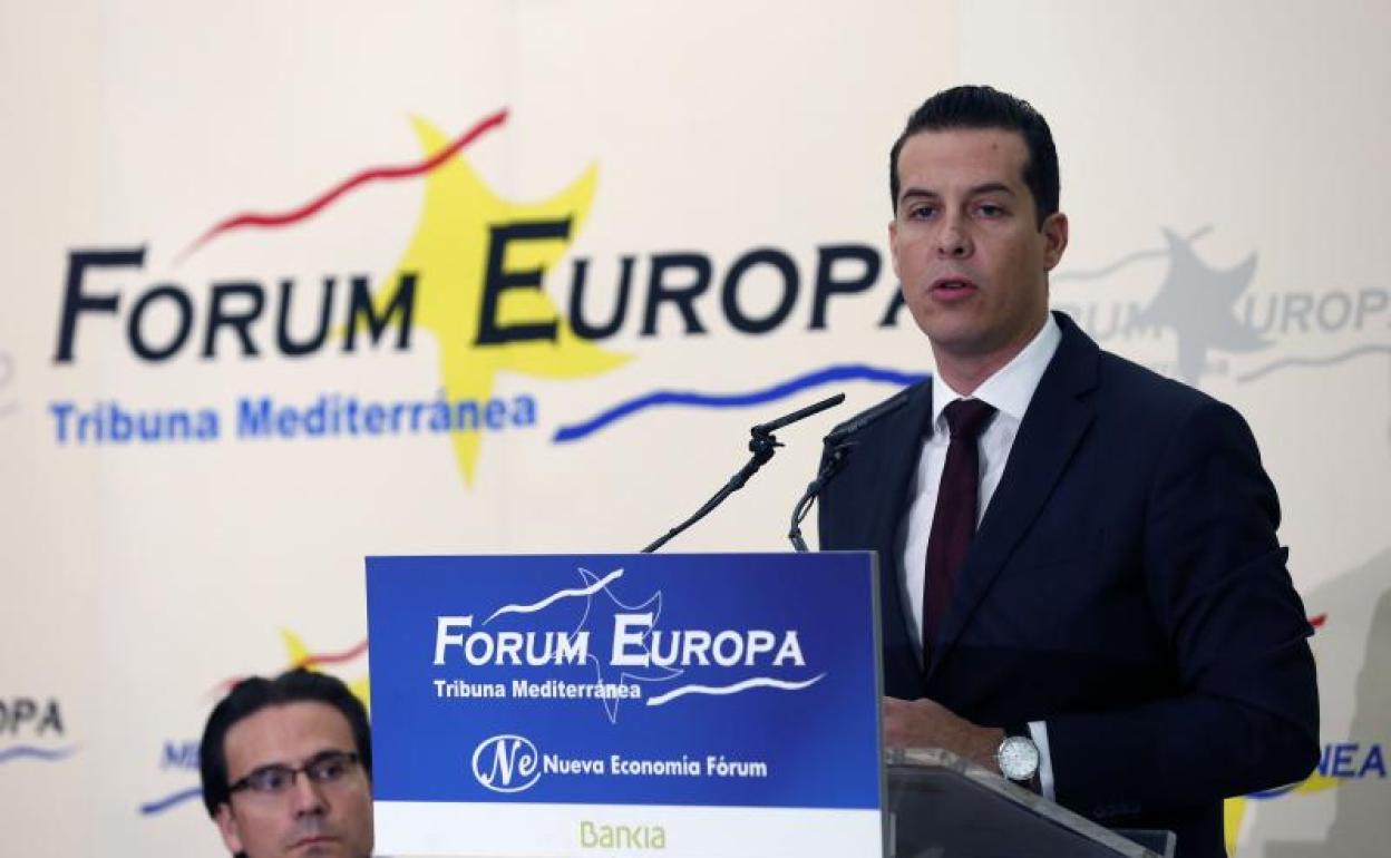 El alcalde de Elda y presidente de la FVMP, Rubén Alfaro. 