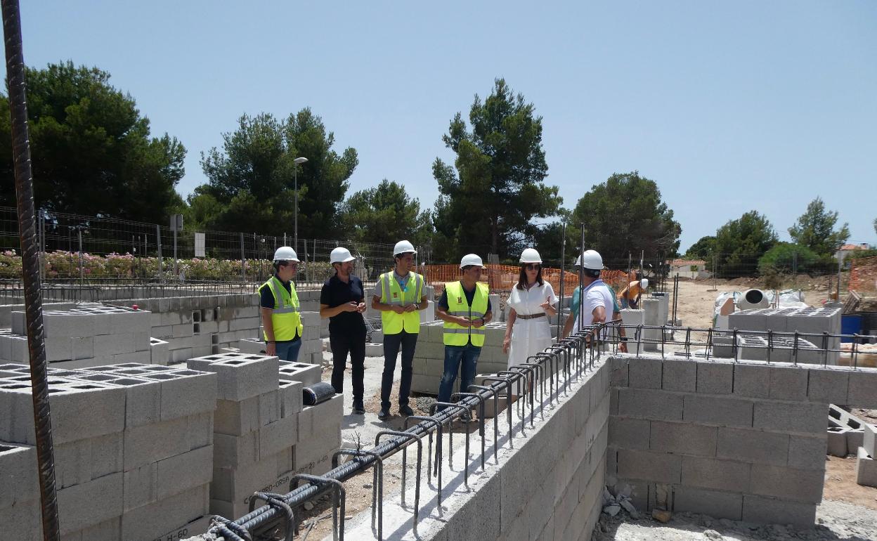 Imagen del estado actual de las obras del centro sanitario