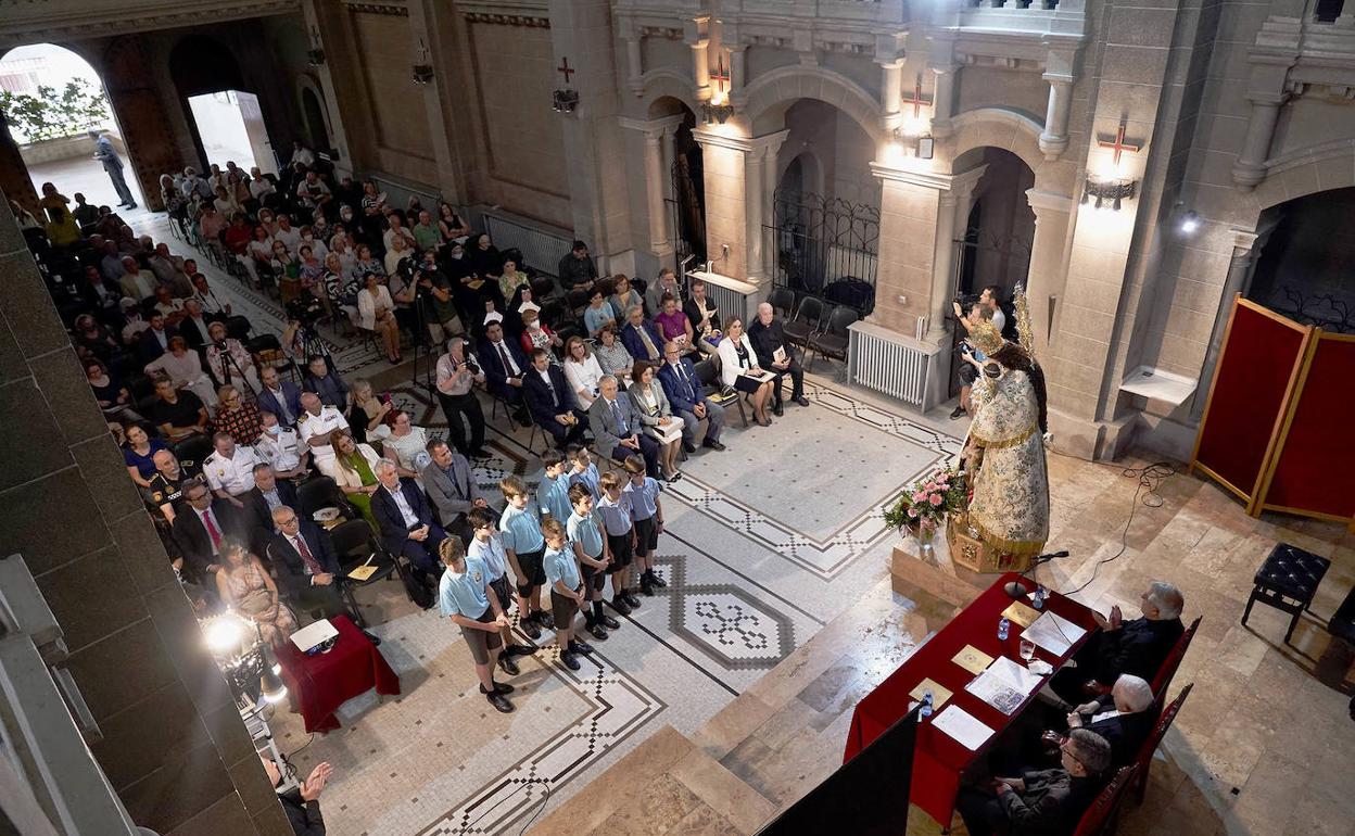 Un momento del acto de presentación del año jubilar. 