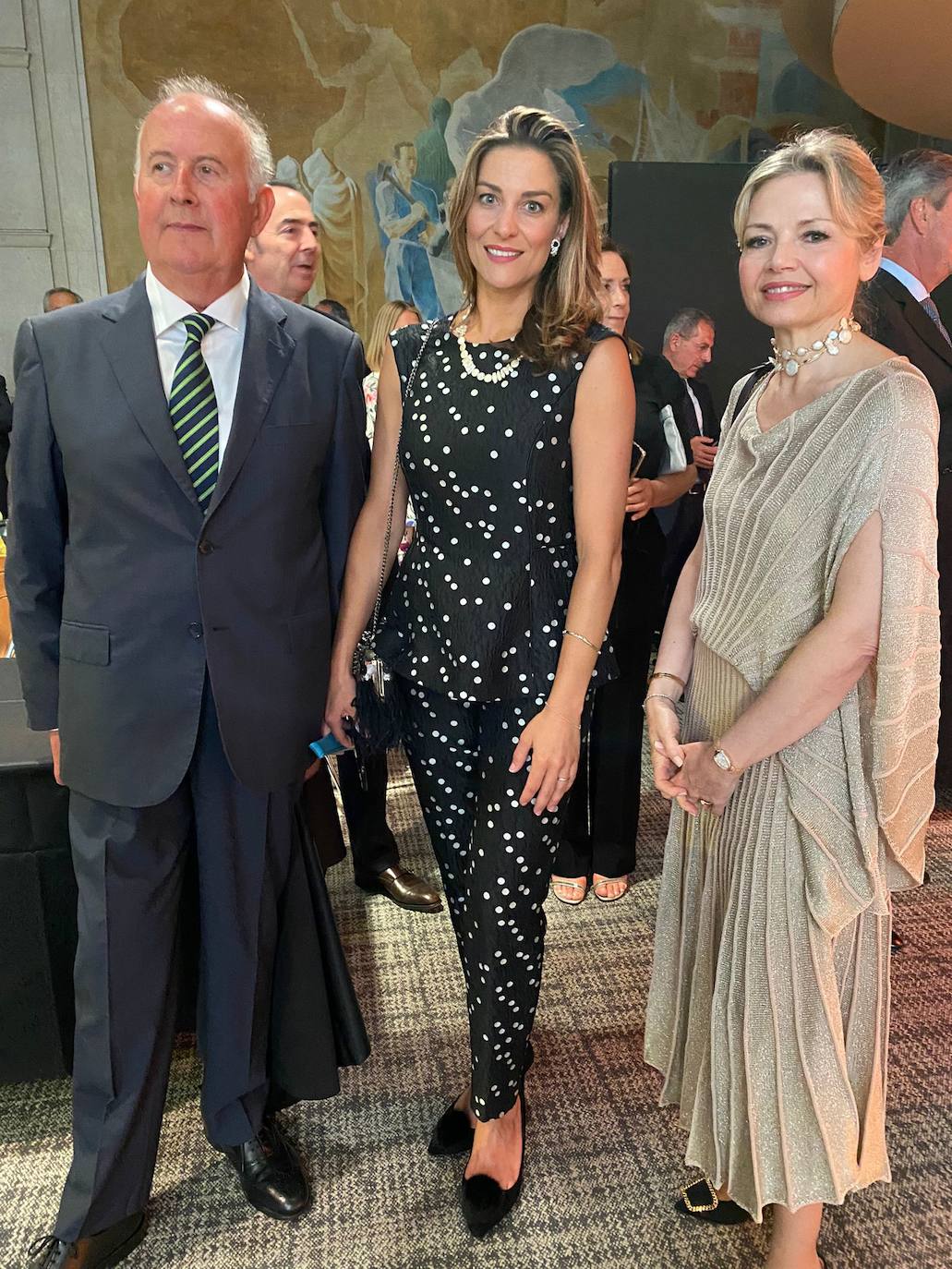 Felipe Guardiola, Carla Rubio y María José Gimeno.