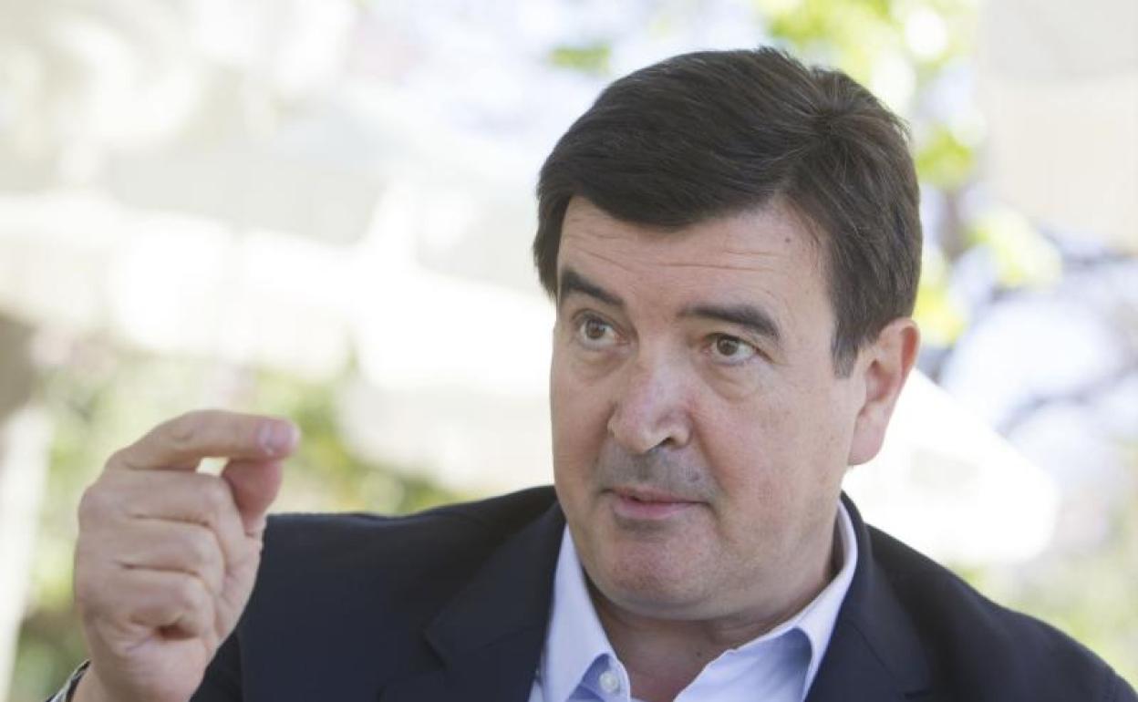 Fernando Giner, durante una entrevista con este diario. 