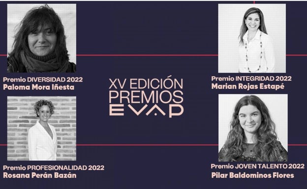 Las premiadas, en una imagen de EVAP. 