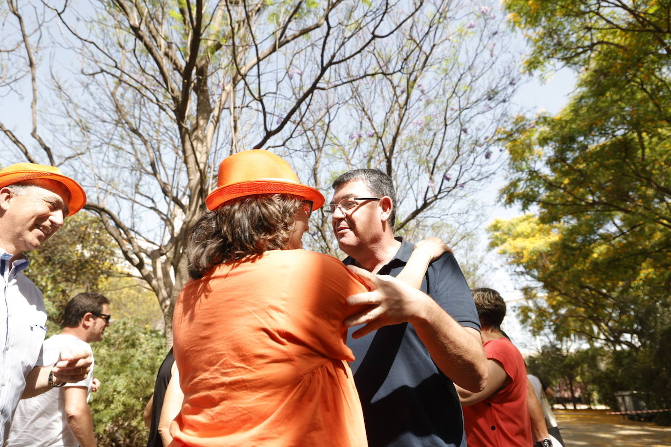 Fotos: Primer acto de partido de Compromís tras la imputación de Oltra