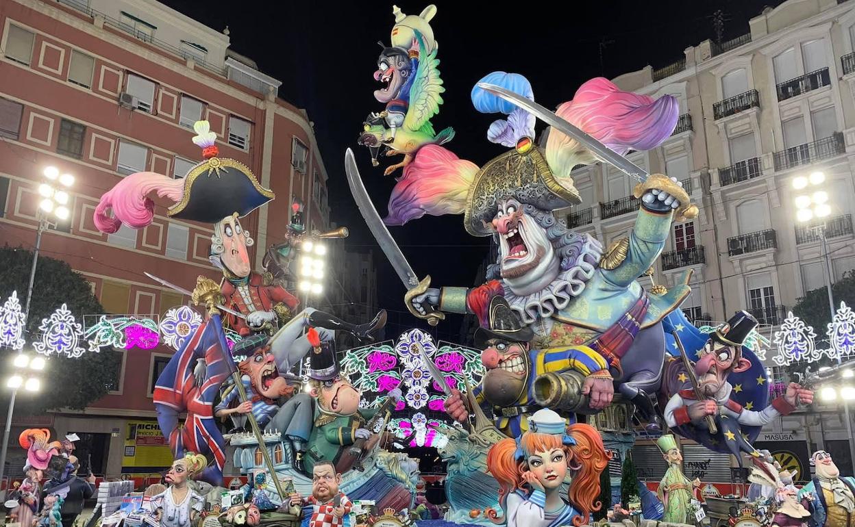 Fallas | El Ensanche ya supera a Ciutat Vella como distrito más visitado en Fallas