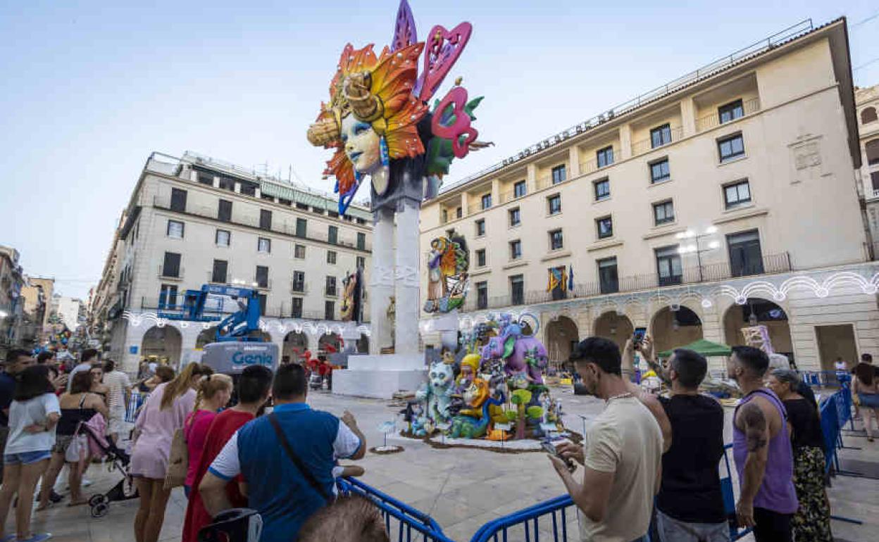 Hogueras de Alicante.