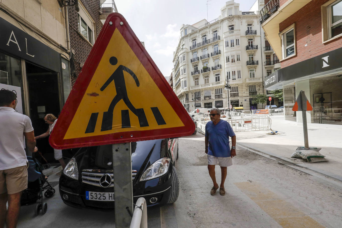 Fotos: Siguen las obras en el centro de Valencia