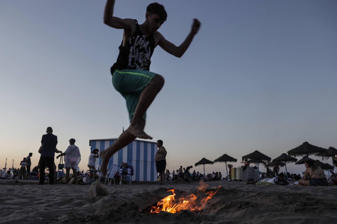 Fotos: La Noche de San Juan 2022 en Valencia