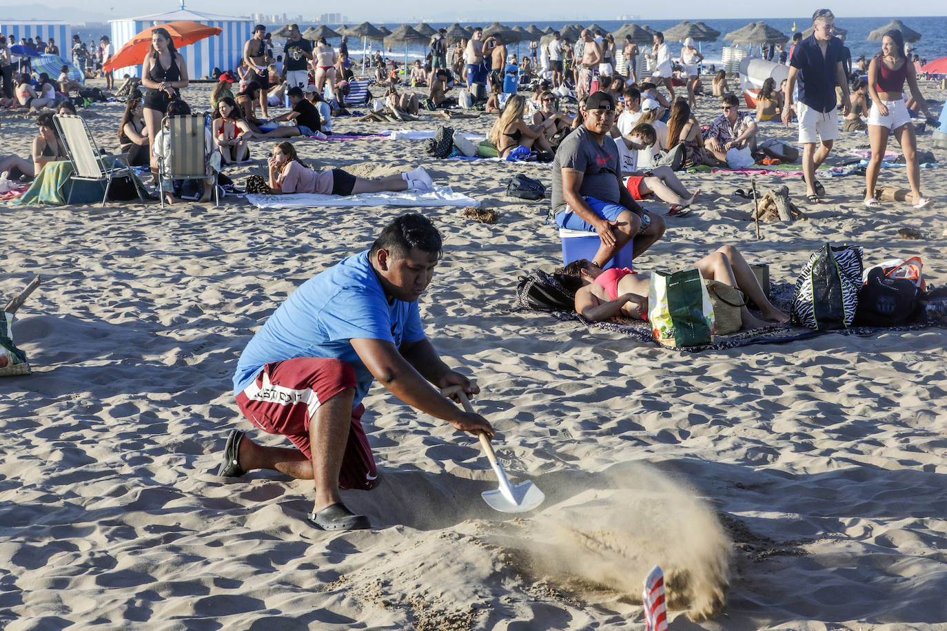 Fotos: La Noche de San Juan 2022 en Valencia