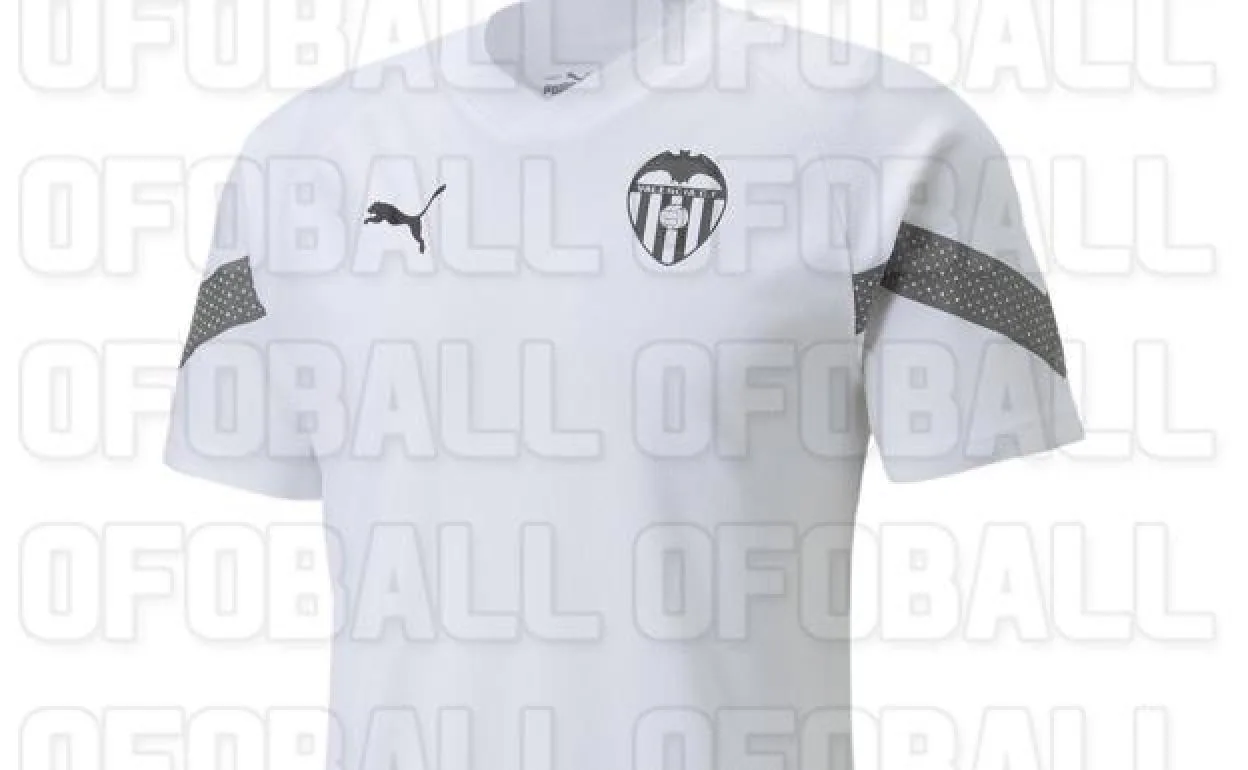 Se filtran las nuevas camisetas de entrenamiento y paseo del Valencia