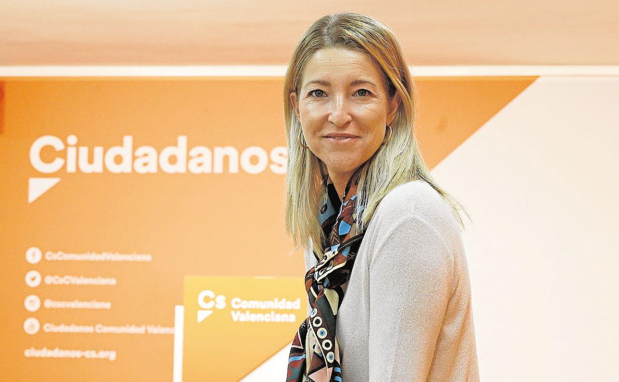 La líder de Cs en la Comunitat, María Muñoz.