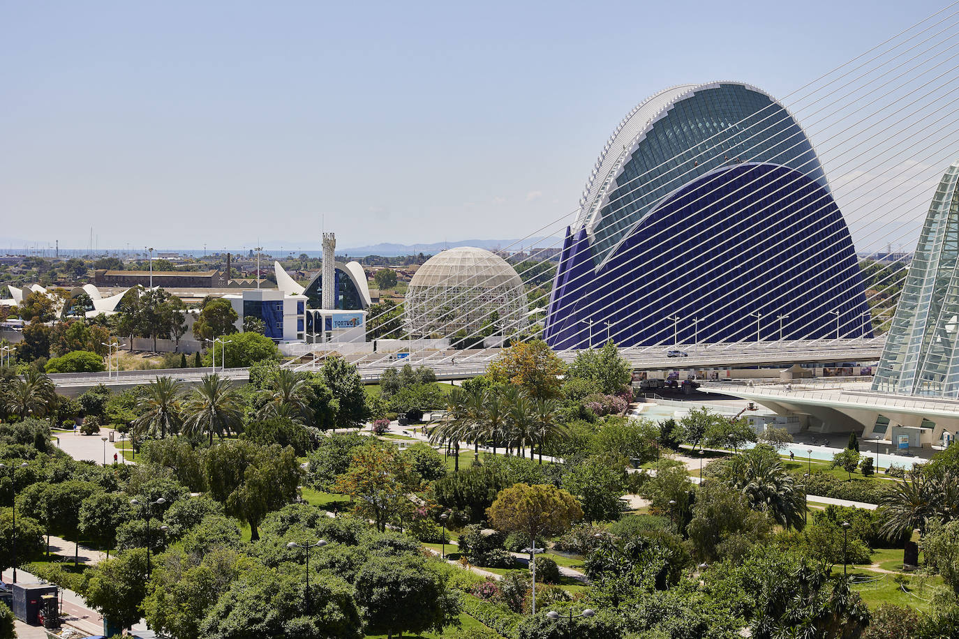 Vistas desde la terraza de Lu Gorritz.