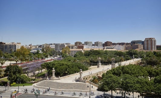 Vistas desde la casa de Mayrén Beneyto.