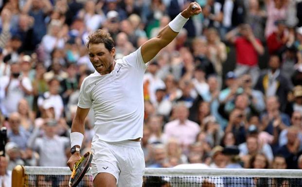 A Nadal se le allana el camino a la final de Wimbledon