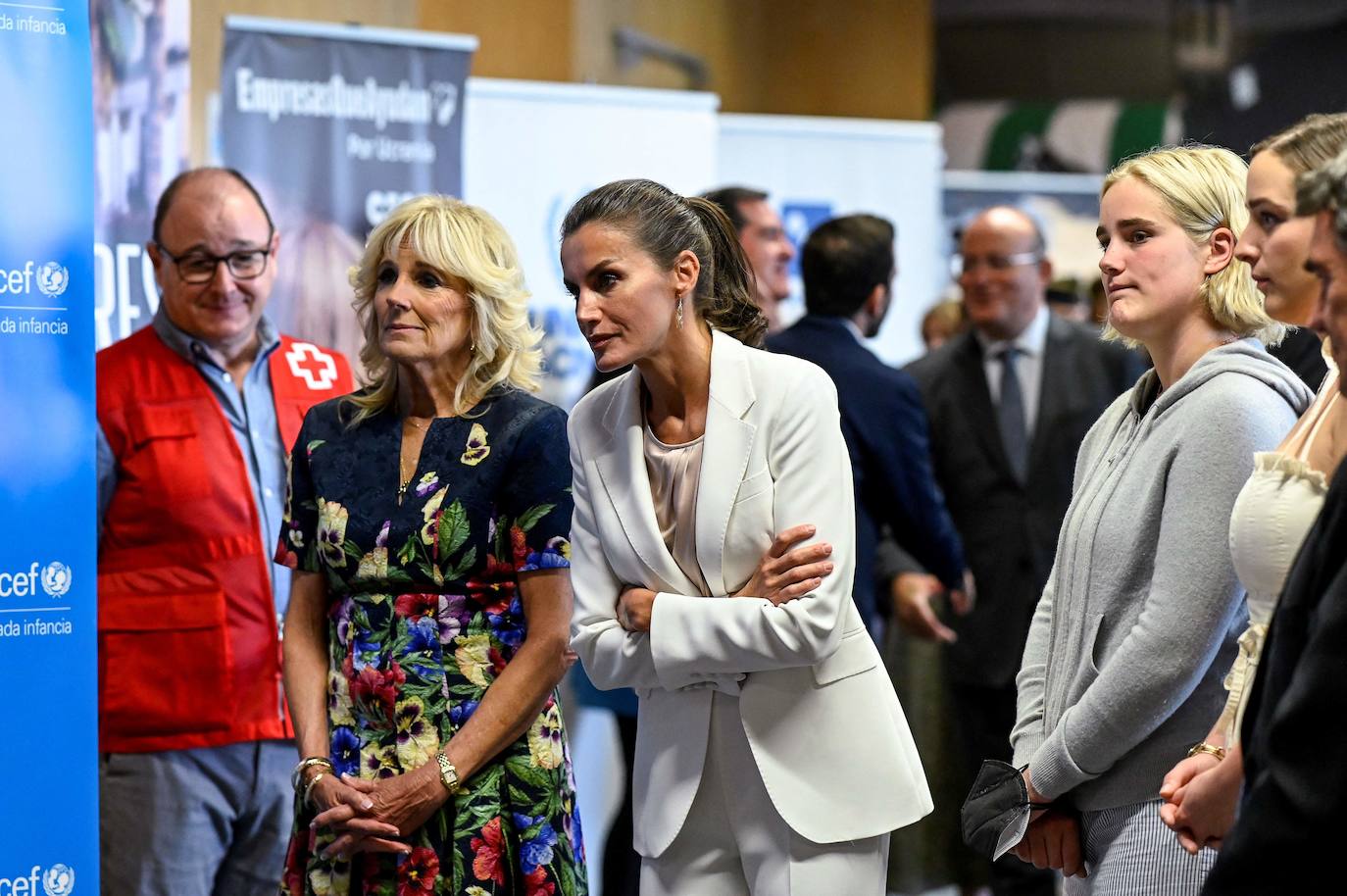 Fotos: La Reina Letizia deslumbra en la &#039;otra&#039; cumbre de la OTAN