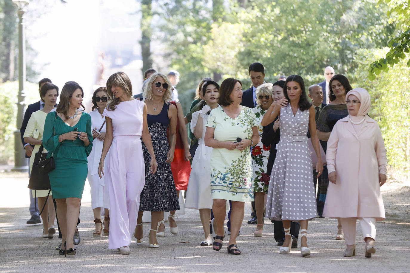 Fotos: La Reina Letizia deslumbra en la &#039;otra&#039; cumbre de la OTAN