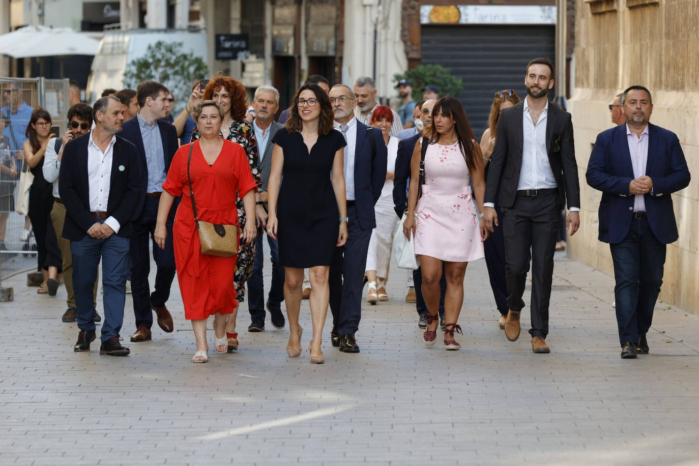 Aitana Mas ha tomado posesión del cargo en el Palau de la Generalitat. 