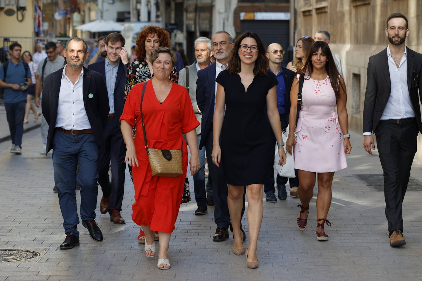 Aitana Mas ha tomado posesión del cargo en el Palau de la Generalitat. 