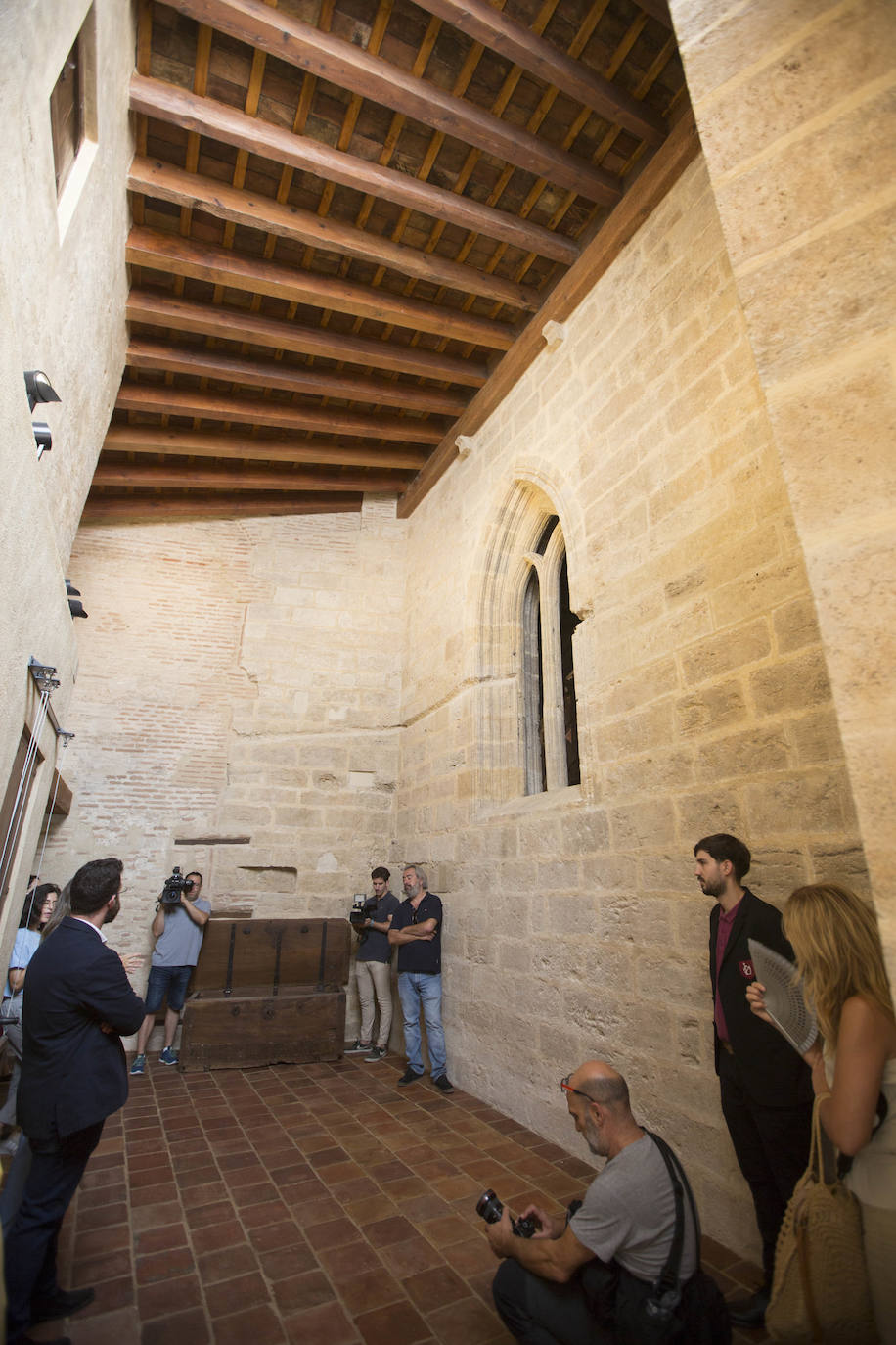 Fotos: Los últimos hallazgos en la parroquia de San Nicolás de Valencia al descubierto