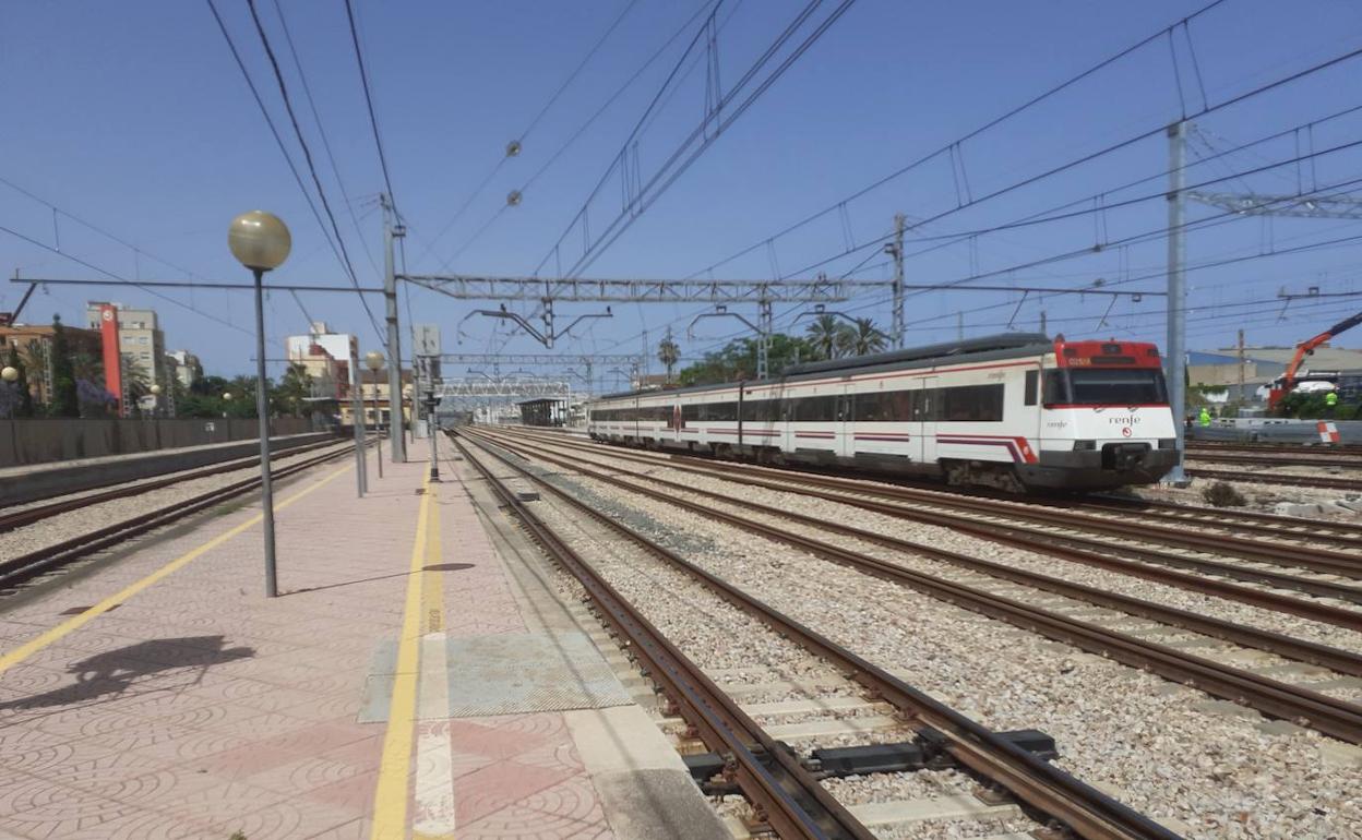 Estación de Sagunto. 