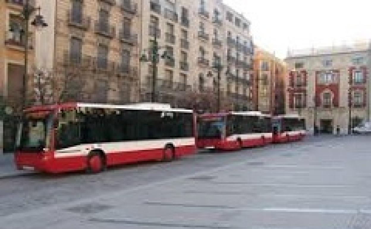 Autobuses que efectúan el servicio hasta La Font Roja. 