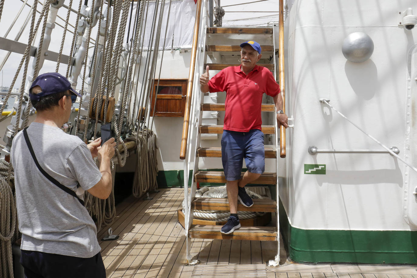 Fotos: La Iacobus Maris, la joya del mar que visita Valencia