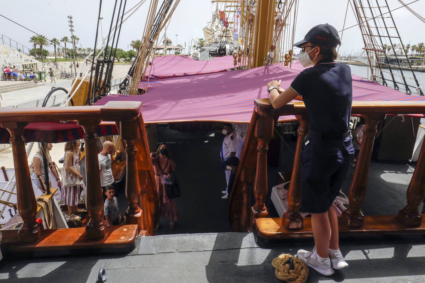 Fotos: La Iacobus Maris, la joya del mar que visita Valencia