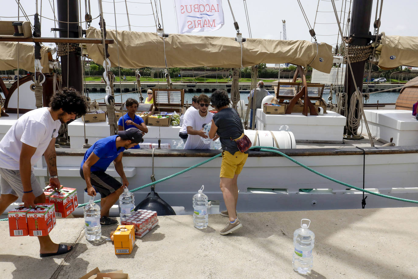 Fotos: La Iacobus Maris, la joya del mar que visita Valencia