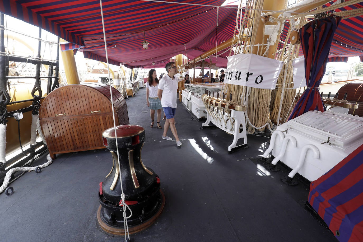 Fotos: La Iacobus Maris, la joya del mar que visita Valencia