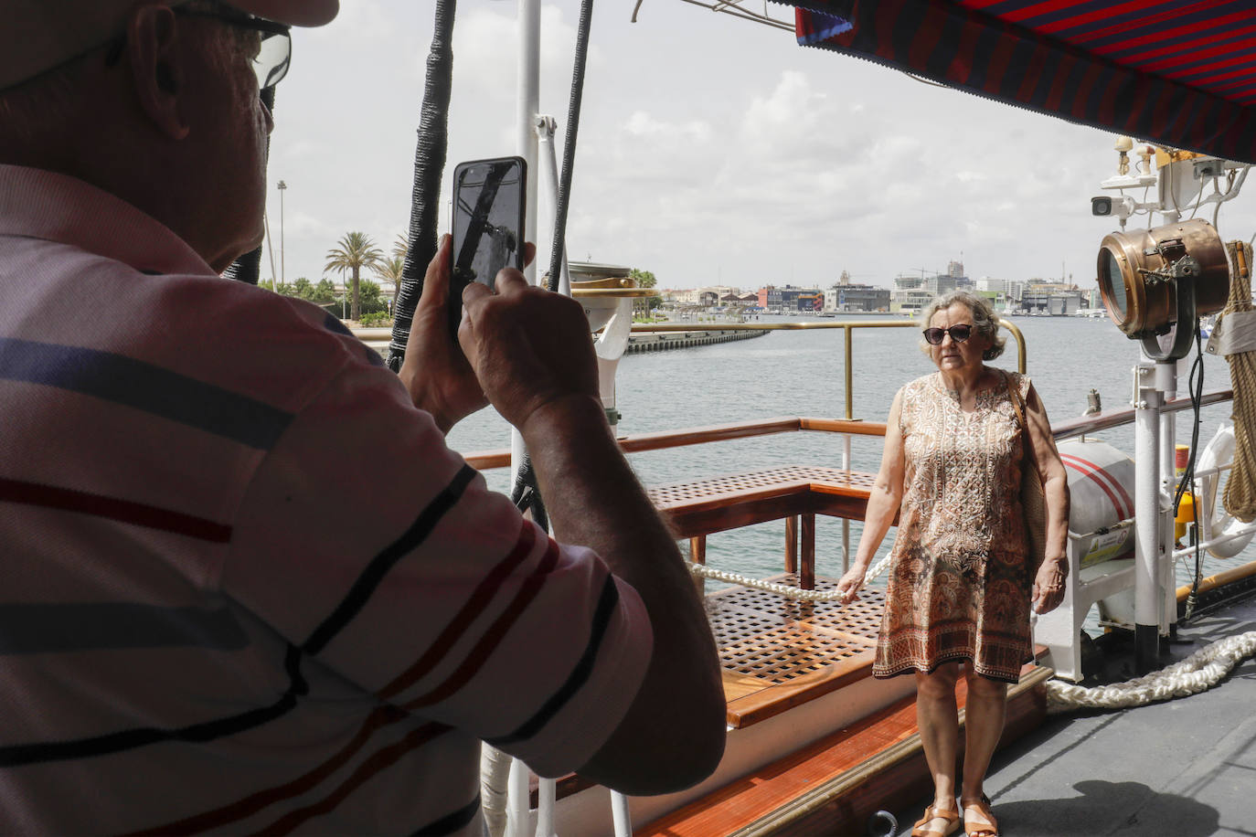 Fotos: La Iacobus Maris, la joya del mar que visita Valencia