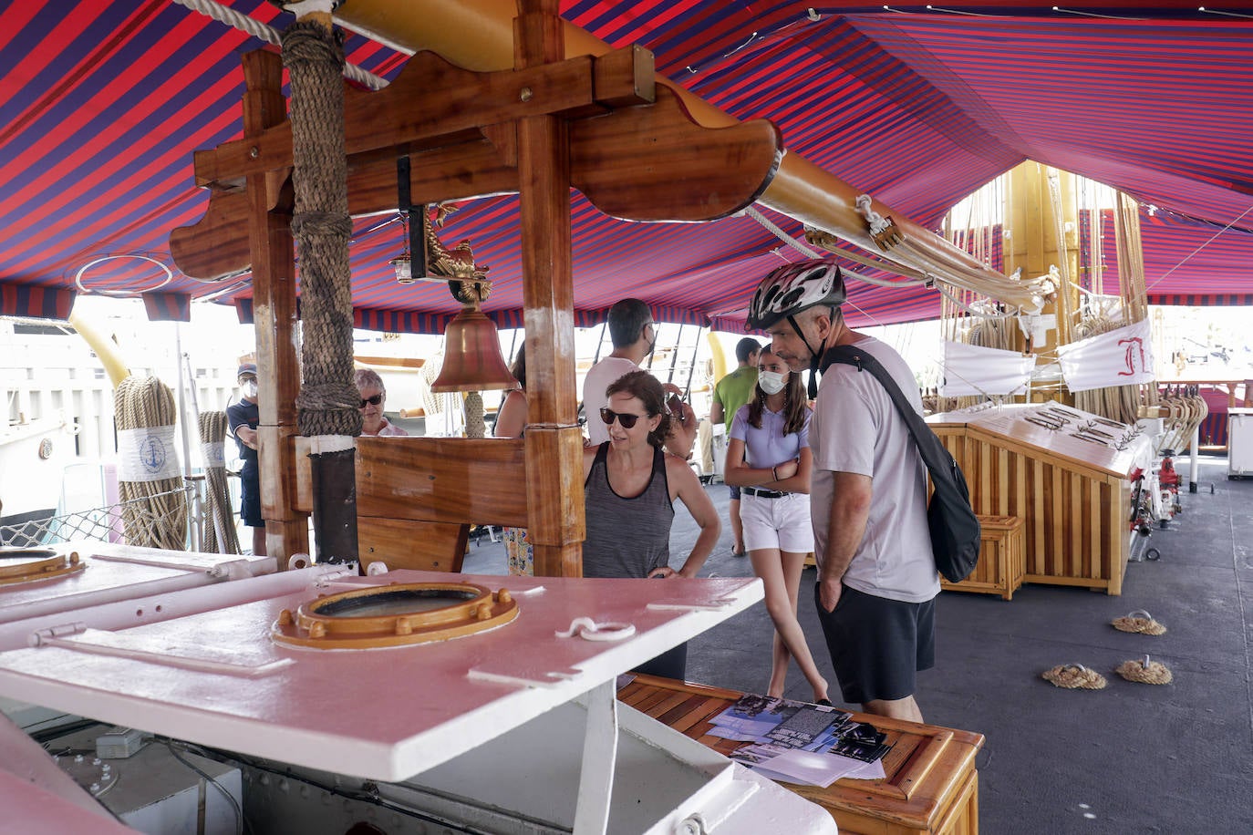 Fotos: La Iacobus Maris, la joya del mar que visita Valencia