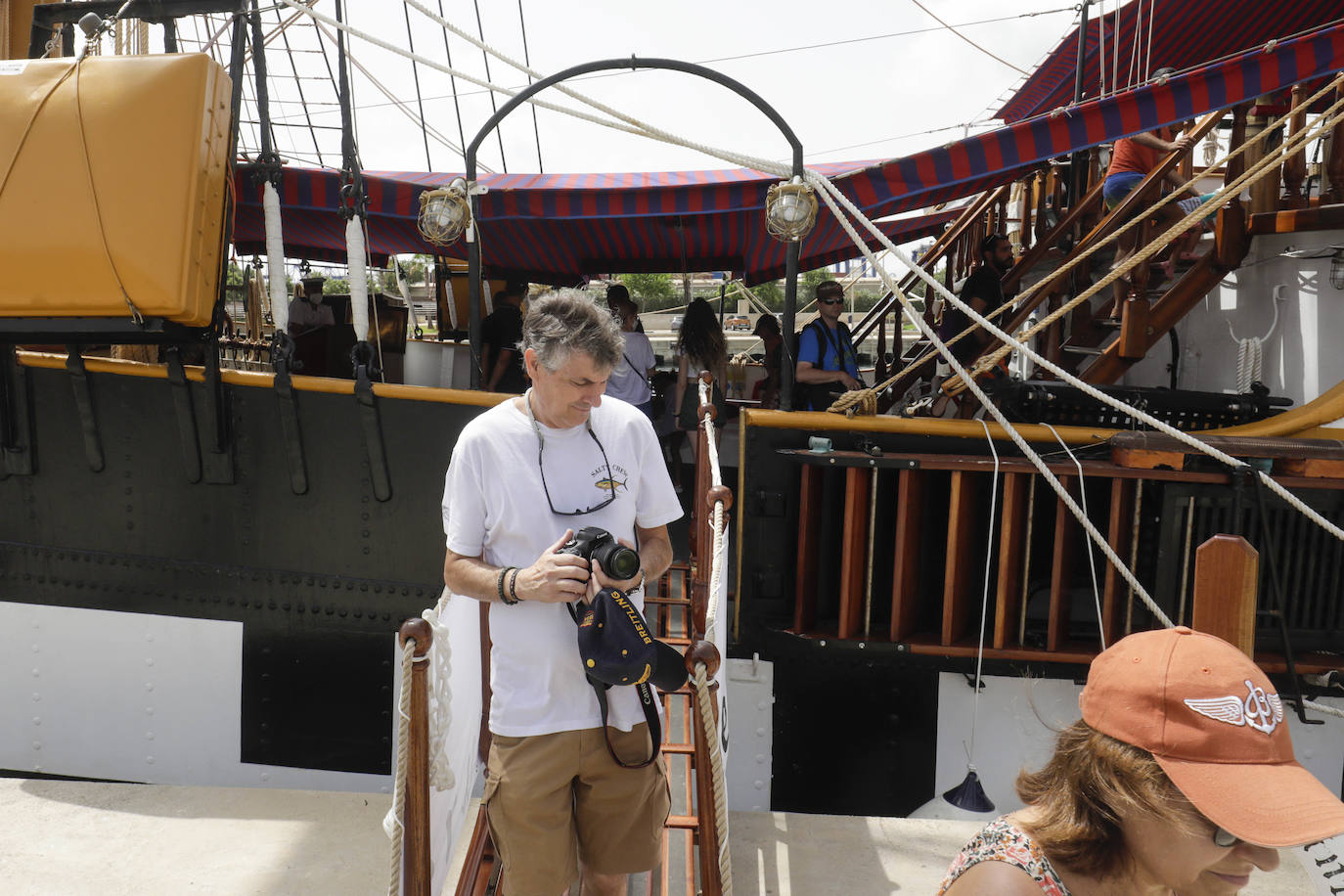 Fotos: La Iacobus Maris, la joya del mar que visita Valencia