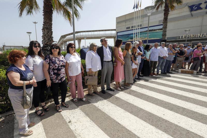 Fotos: Acto de homenaje por el 25 aniversario del accidente en el buque &#039;Proof Spirit&#039;