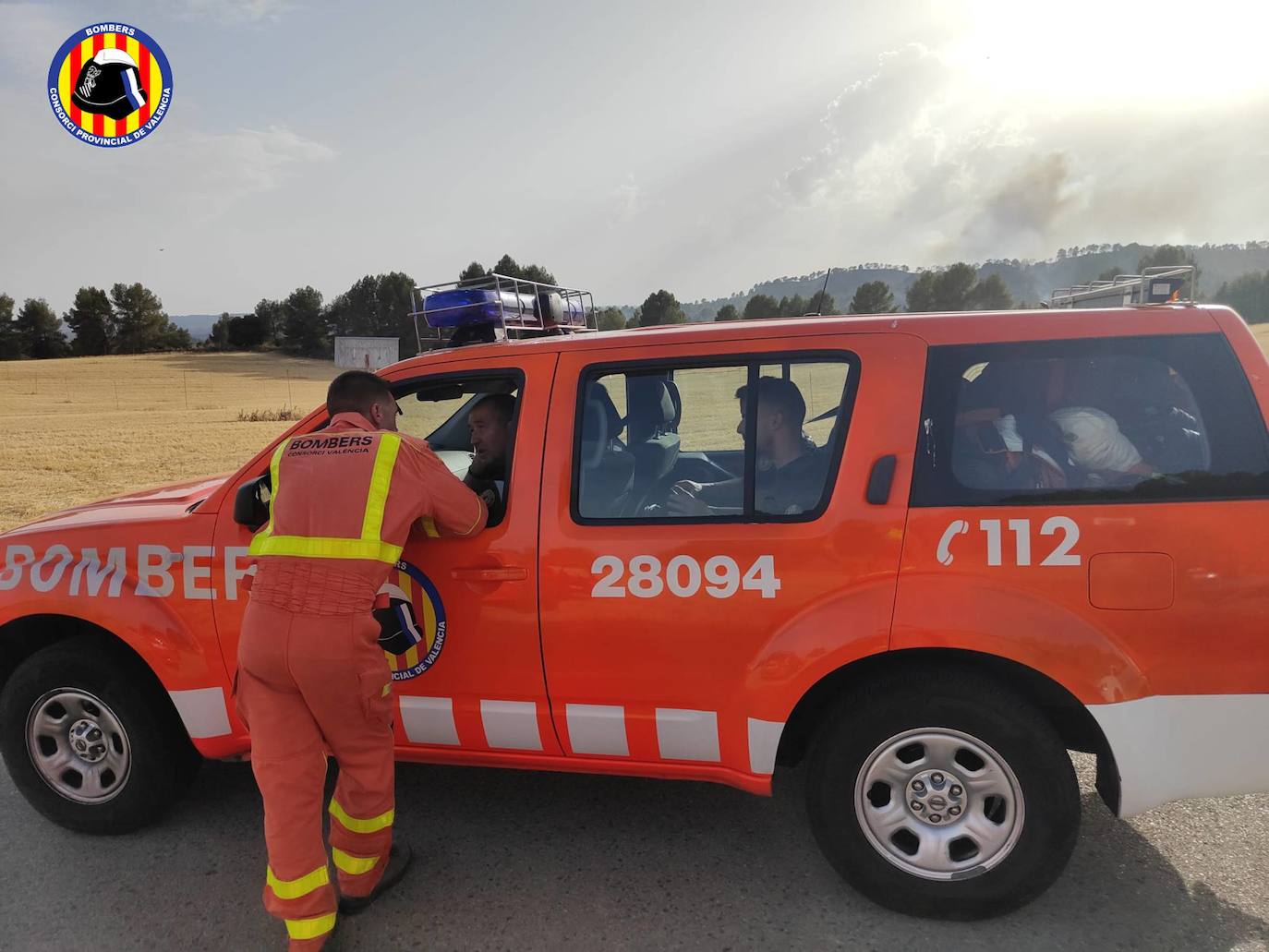 Fotos: Incendio forestal en Venta del Moro