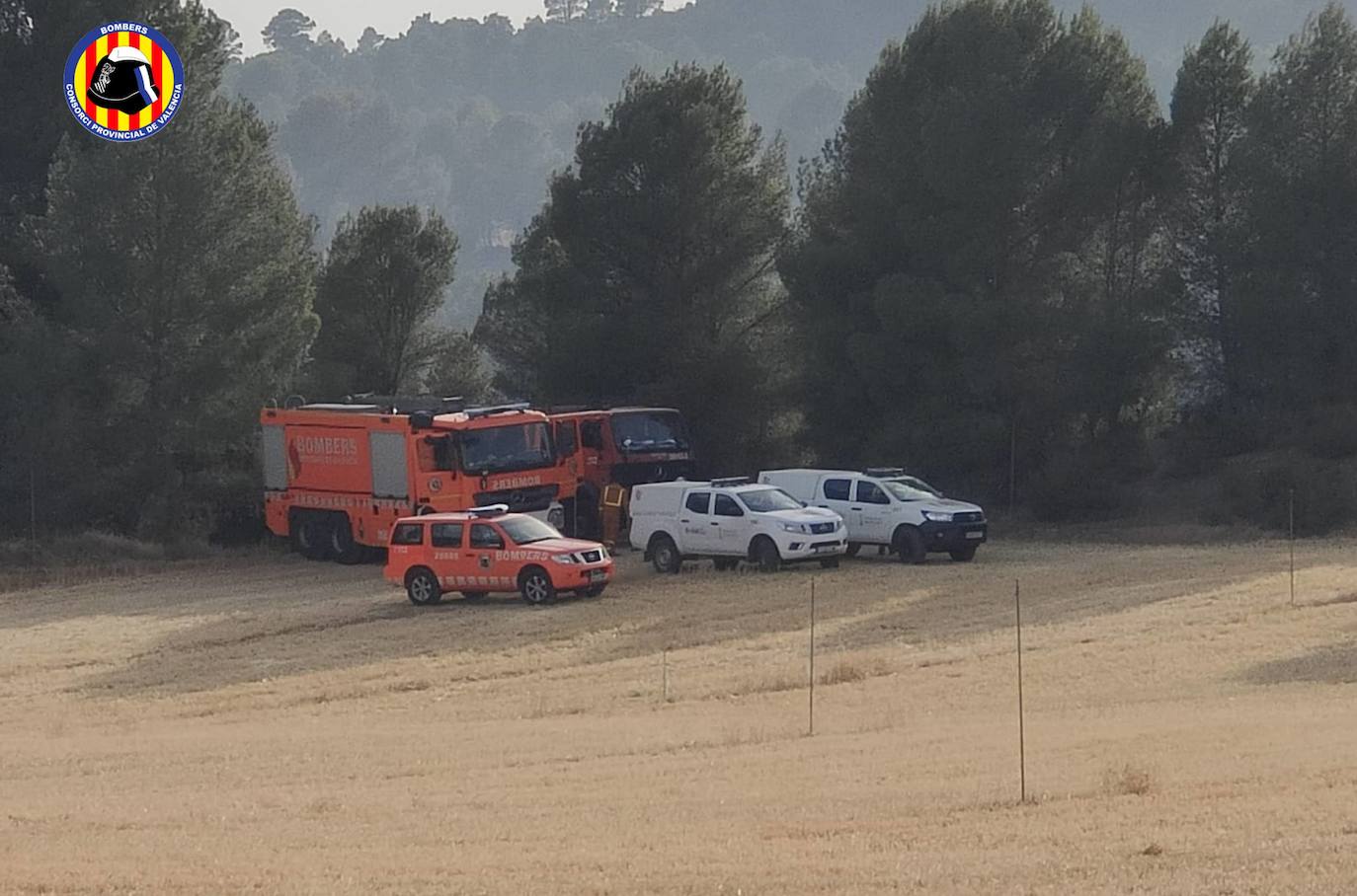 Fotos: Incendio forestal en Venta del Moro