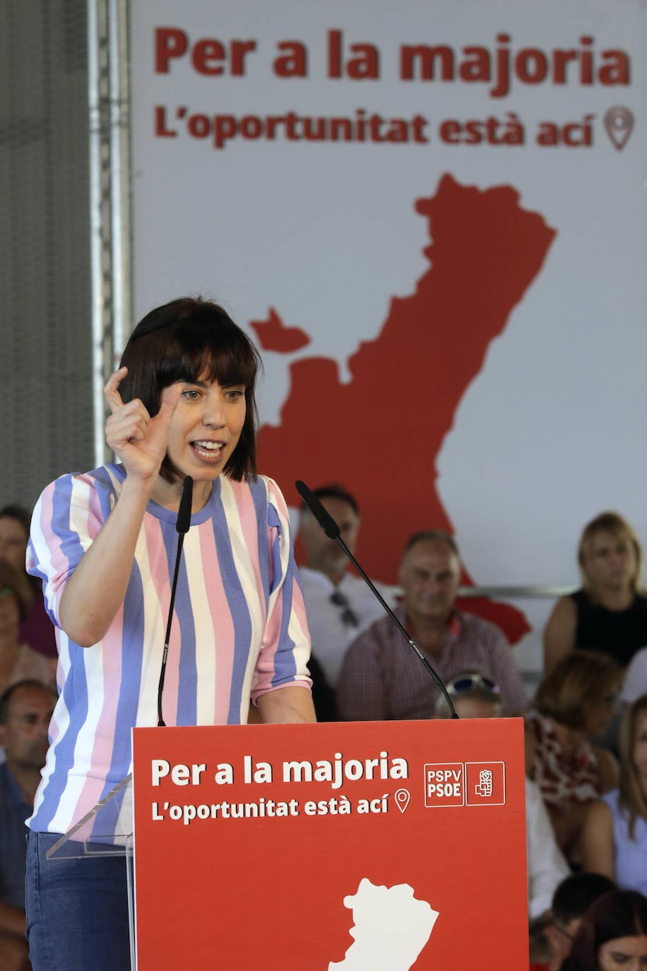 Fotos: El PSPV reúne a más de un millar de militantes y cargos municipales y autonómicos en la Marina de Valencia