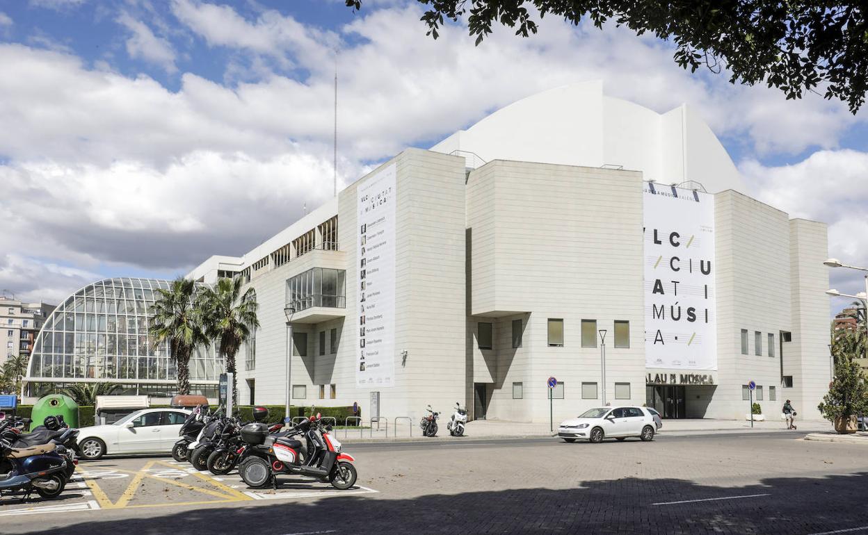 El Palau de la Música de Valencia. 