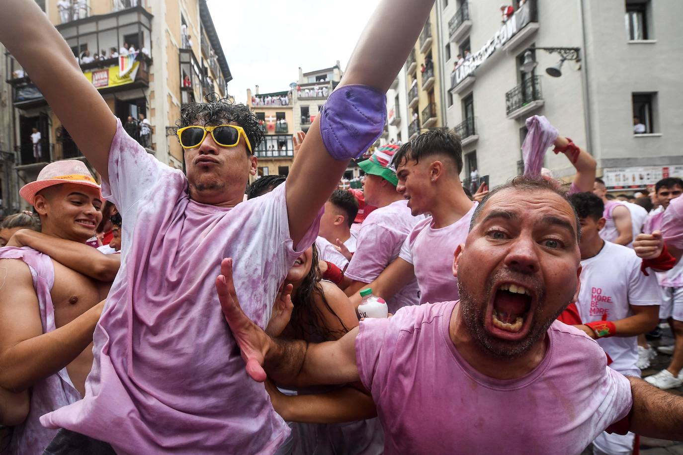 Fotos: Así ha sido el chupinazo de los Sanfermines 2022