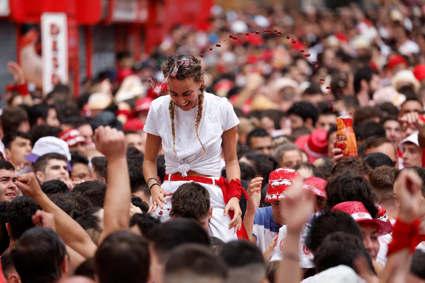 Fotos: Así ha sido el chupinazo de los Sanfermines 2022