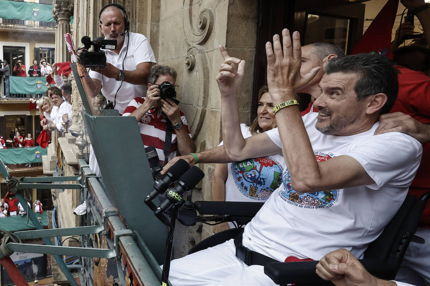 Fotos: Así ha sido el chupinazo de los Sanfermines 2022