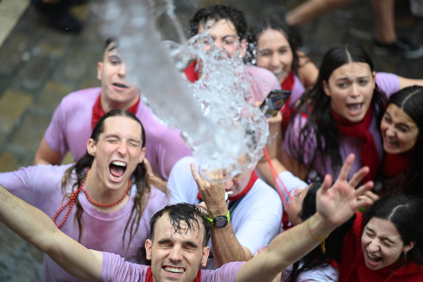 Fotos: Así ha sido el chupinazo de los Sanfermines 2022