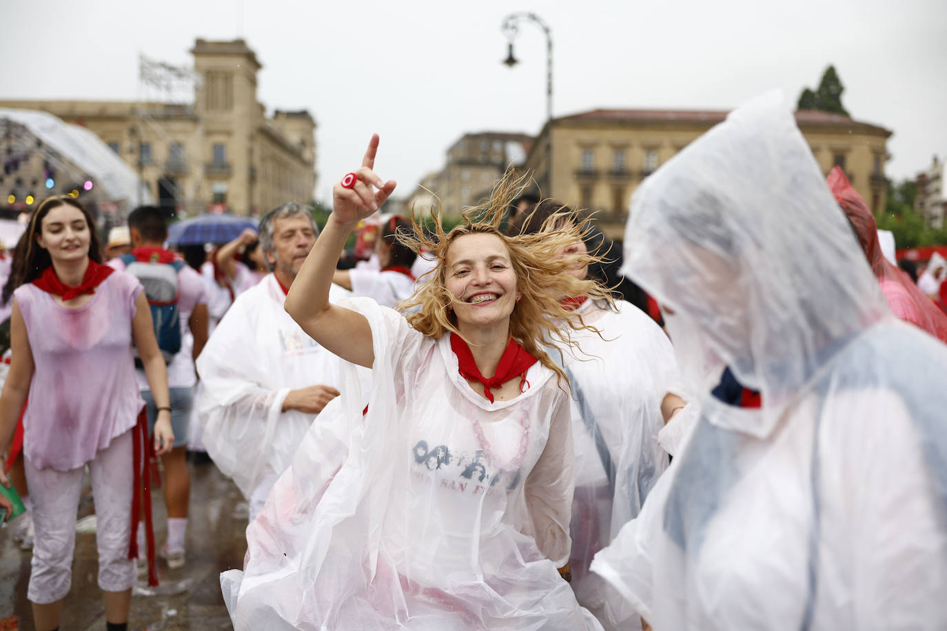 Fotos: Así ha sido el chupinazo de los Sanfermines 2022