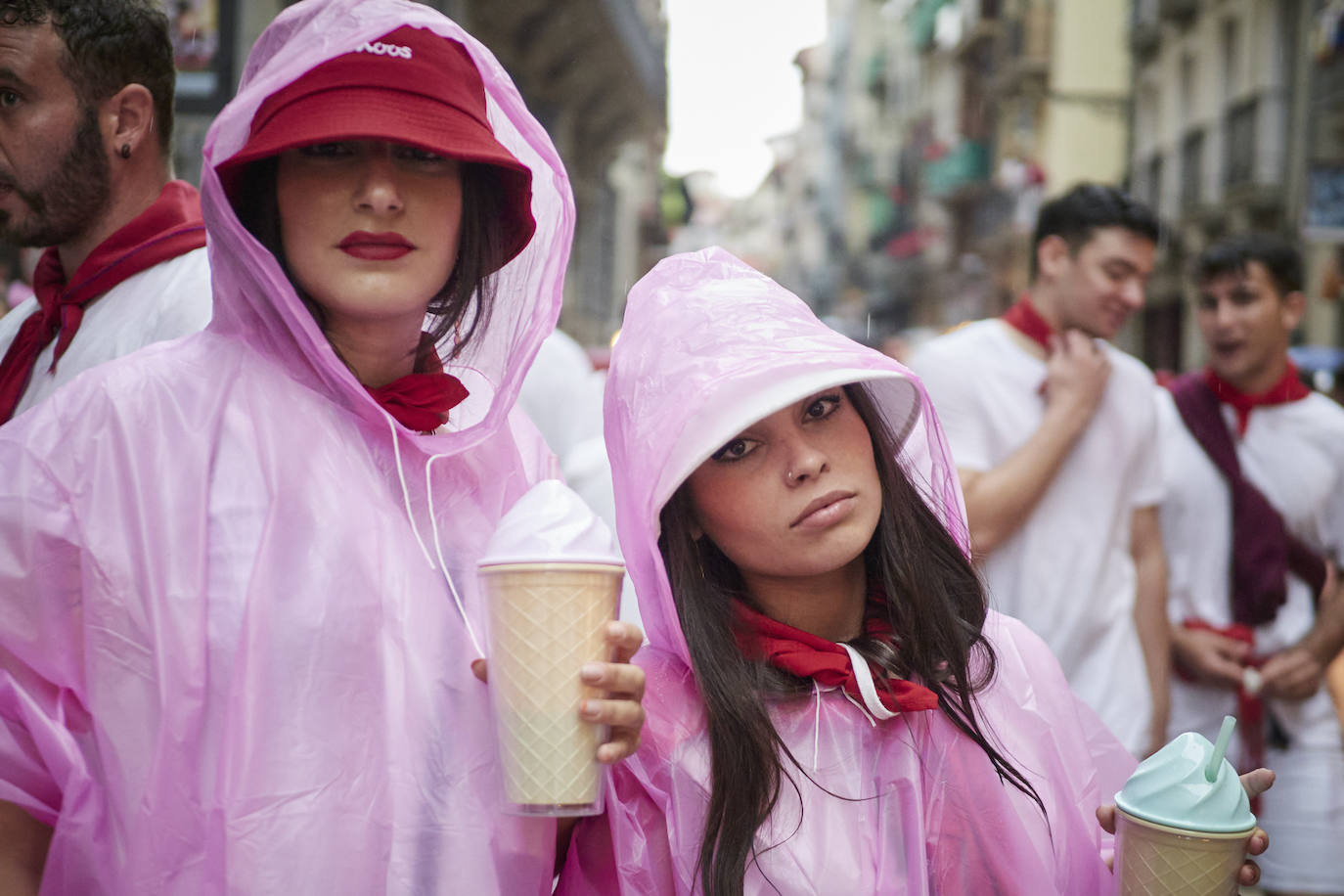 Fotos: Así ha sido el chupinazo de los Sanfermines 2022