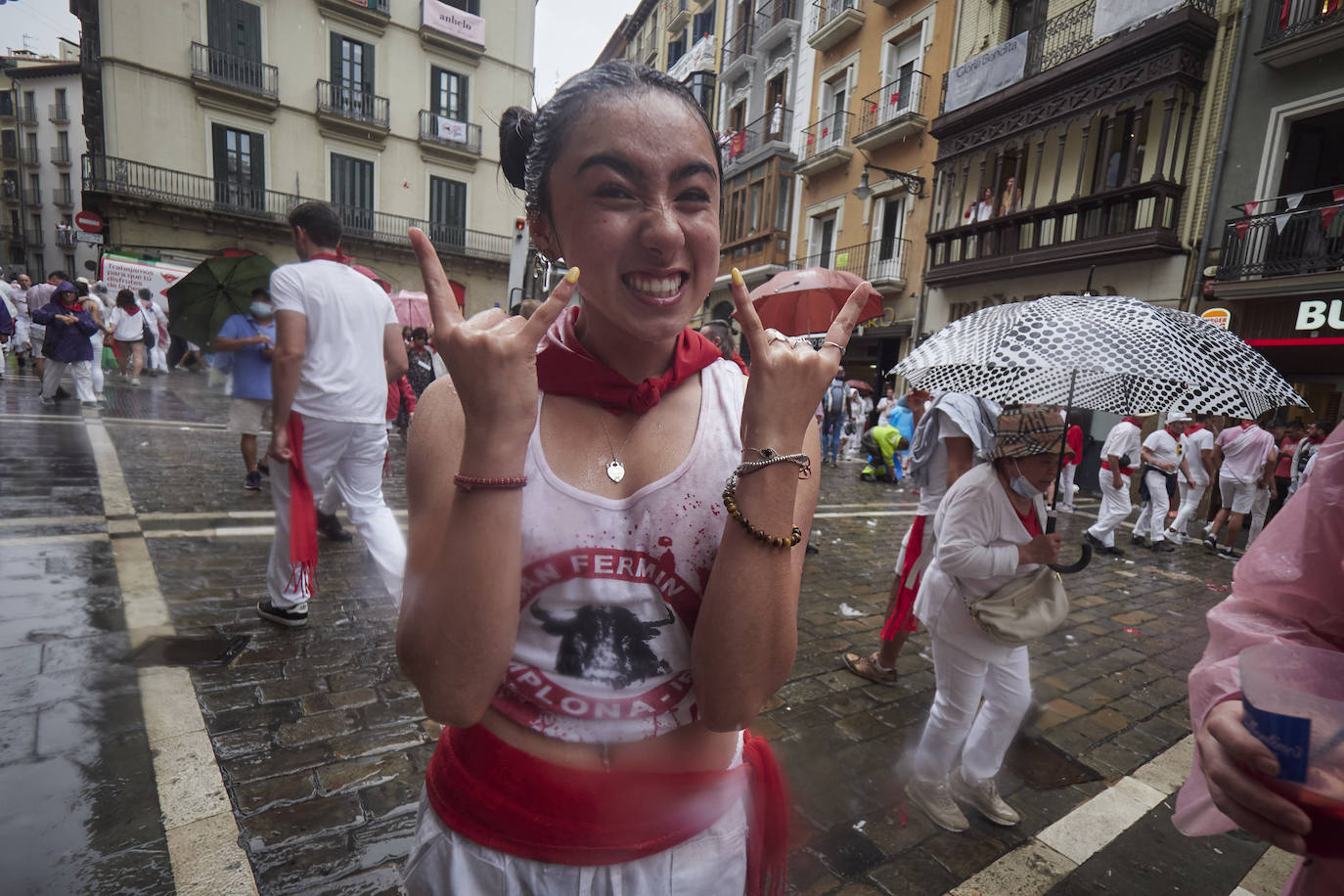 Fotos: Así ha sido el chupinazo de los Sanfermines 2022