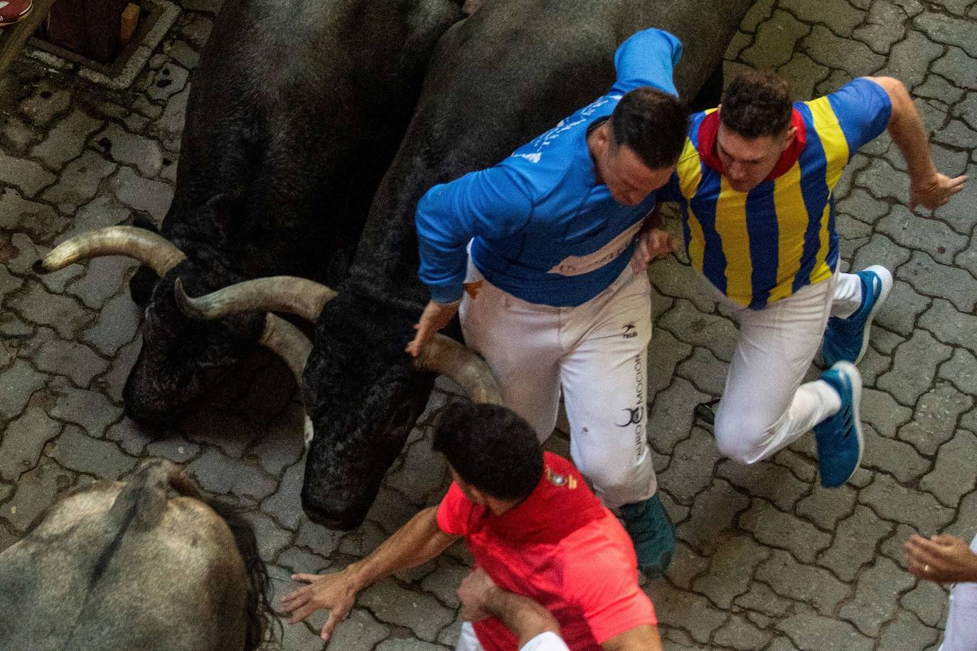 Fotos: Las fotos más espectaculares del tercer encierro de los Sanfermines 2022